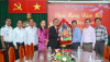 Bác sĩ Keo Vannak- Giám đốc Sở Y tế tỉnh Tbong Khmum (Vương quốc Campuchia) chúc tết lãnh đạo ngành Y tế Tây Ninh.