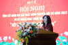 Bộ trưởng Bộ Y tế Đào Hồng Lan phát biểu khai mạc hội nghị