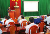 TS Chu Khắc Tân, Trưởng Bộ môn Dịch tể, Khoa YTCC Trường ĐHYD Hải Phòng; chia sẽ tại lớp tập huấn