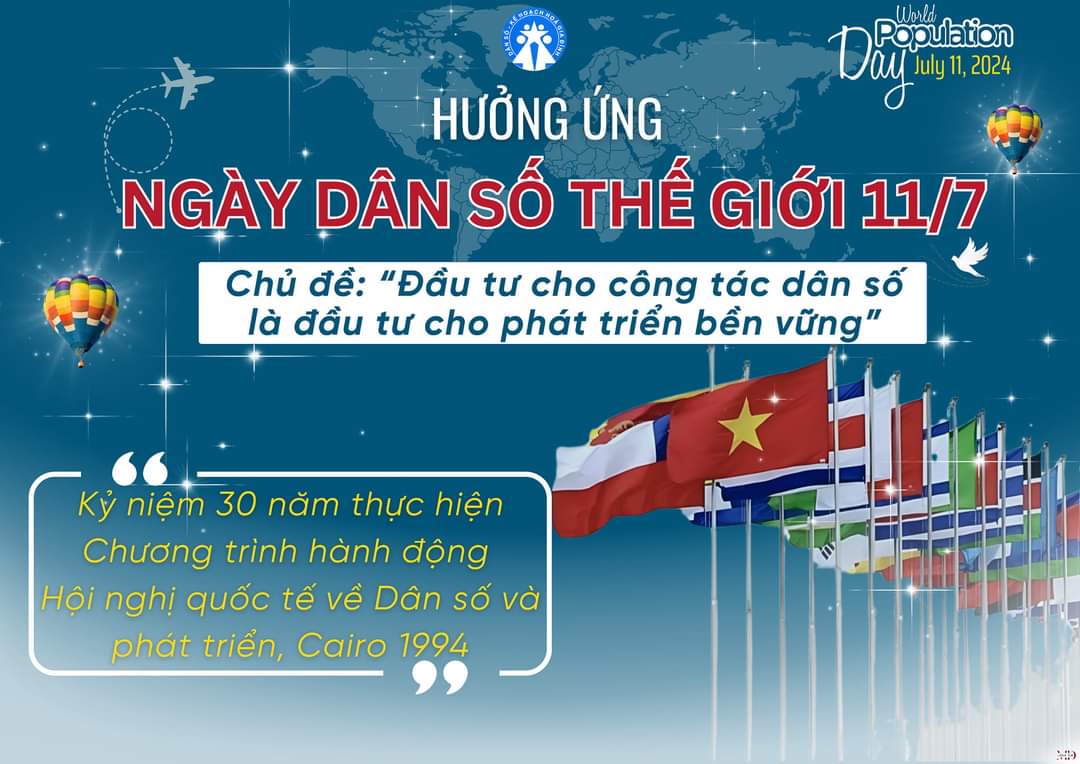 Đầu tư cho Công tác Dân số là Đầu tư cho Phát triển bền vững